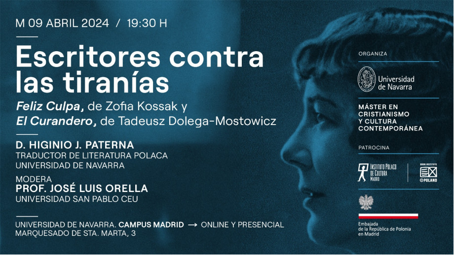 Cykl konferencji o polskich pisarzach w czterech hiszpańskich miastach